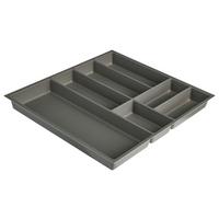 WKŁAD NA SZTUĆCE BE60D - kolor łupkowy, Basics, tworzywo sztuczne (60/4,9/50cm) - Nobilia