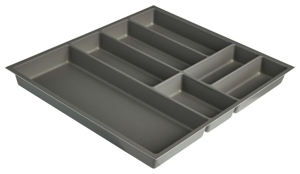 WKŁAD NA SZTUĆCE BE60D - kolor łupkowy, Basics, tworzywo sztuczne (60/4,9/50cm) - Nobilia