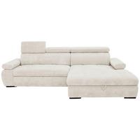 Kutna Garnitura Vegas - bež/crna, Design, drvo/tekstil (294/173cm) - Modern Living