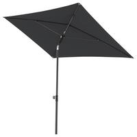 PARASOL PRZECIWSŁONECZNY ACTIVE GREEN EDITION 200X120 - antracytowy/czarny, Design, metal/tkanina (120/200cm) - Doppler