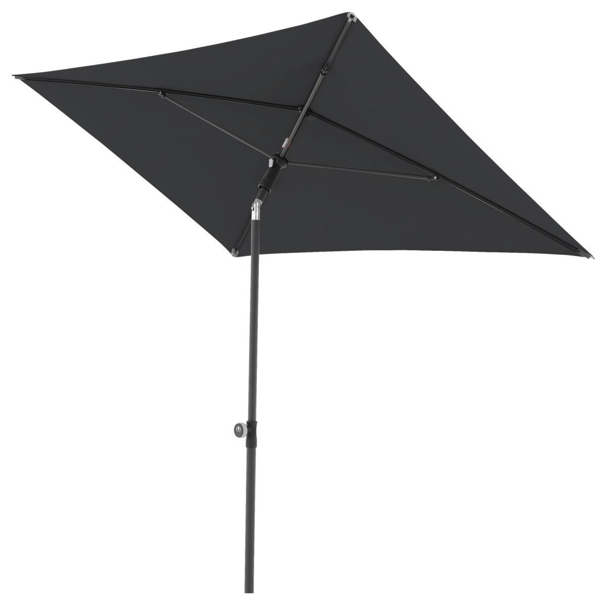 PARASOL PRZECIWSŁONECZNY ACTIVE GREEN EDITION 200X120 - antracytowy/czarny, Design, metal/tkanina (120/200cm) - Doppler