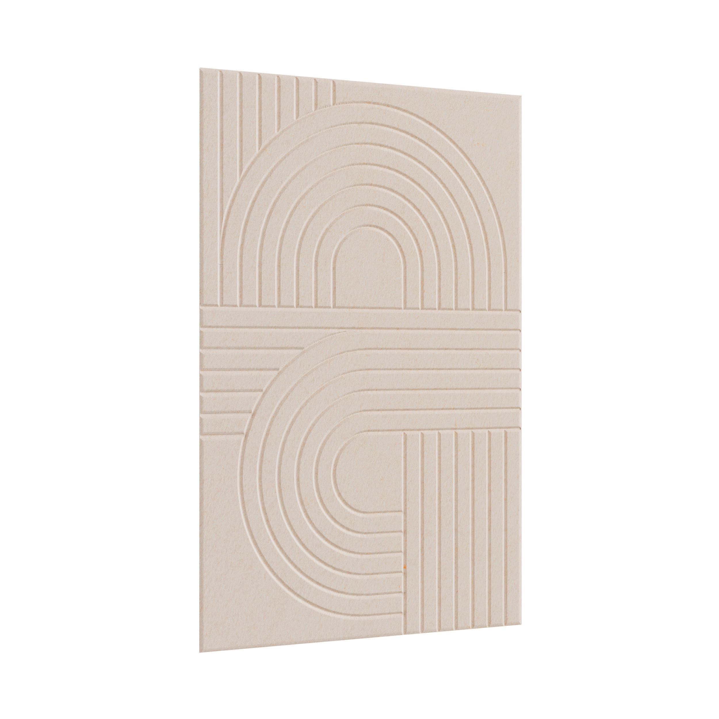 AKUSTIKPANEL MILLA - beige, textil (60/90cm) - Mömax