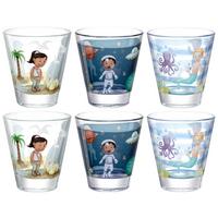 ZESTAW SZKLANEK DLA DZIECI 023680 - przejrzysty, Trend, szkło (26,50/9,8/17,70cm) - Leonardo