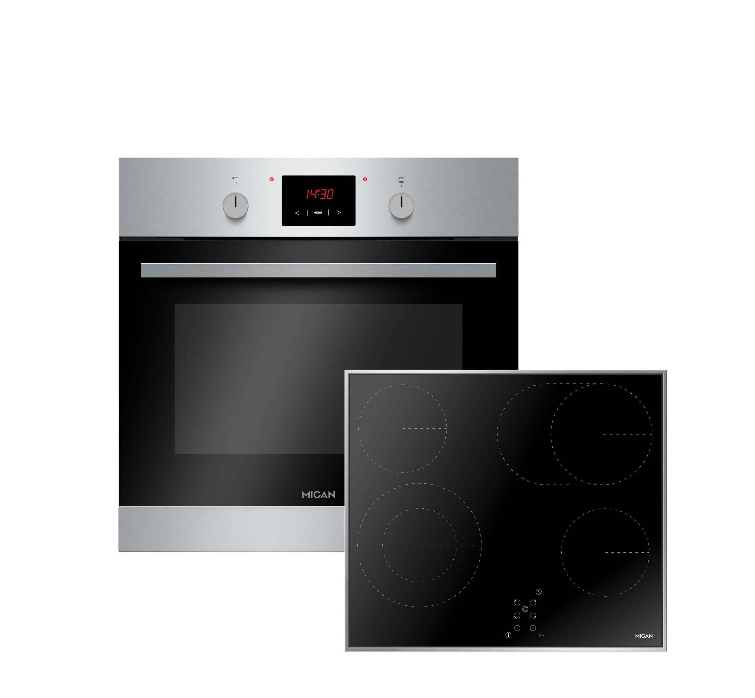 Backofenset 50138 - Trend, Metall (60/56/56cm) - Mican