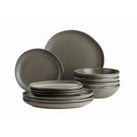 TAFELSERVICE MARLENA - Dunkelgrau, Basics, Keramik - Mäser