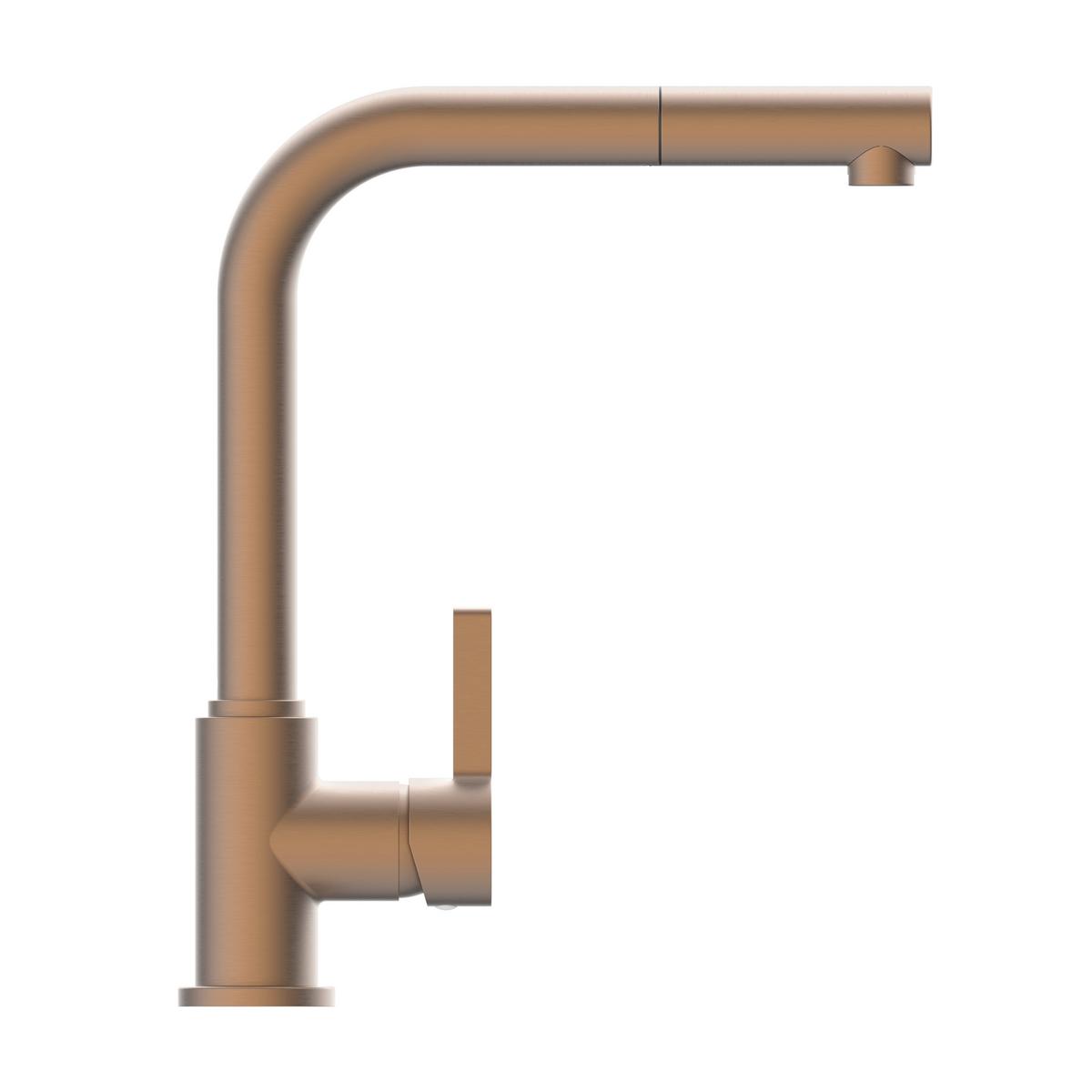 Küchenarmatur Sistant Oslo Kupferfarben - Kupferfarben, Basics, Metall (32,5cm) - Sistant
