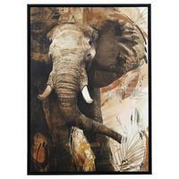 Keilrahmenbild Denise in Beige ca. 60x90cm - Beige/Naturfarben, Holz/Kunststoff (60/90cm) - Modern Living