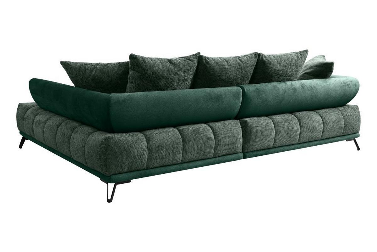 Coltar LARGO N - verde închis, Modern, textil (262/184cm) - Modern Living