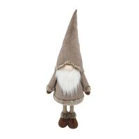 Manó Eddy - fehér/világosbarna, Konventionell, műanyag/kő (31/80/20cm) - Mömax