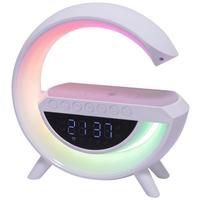 Veioză cu LED Ovi - alb, Modern, plastic (24/8/23cm) - Mömax