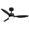DECKENVENTILATOR HEYLA - Opal/Schwarz, Basics, Kunststoff/Metall (106/40,5cm)