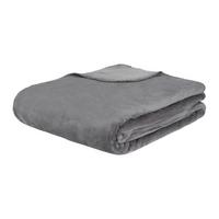 Kétoldalas Takaró Hermi - világosszürke/antracit, Konventionell, textil (150/200cm) - Modern Living
