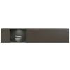 Viseči Element Malmö - temno siva/barve hrasta, Moderno, kovina/leseni material (144/35/38cm) - Premium Living