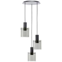 LAMPA ZWIESZANA 60139/93 RIFFELINI PE3 - antracytowy, Trend, metal/szkło (48/150cm) - Brilliant