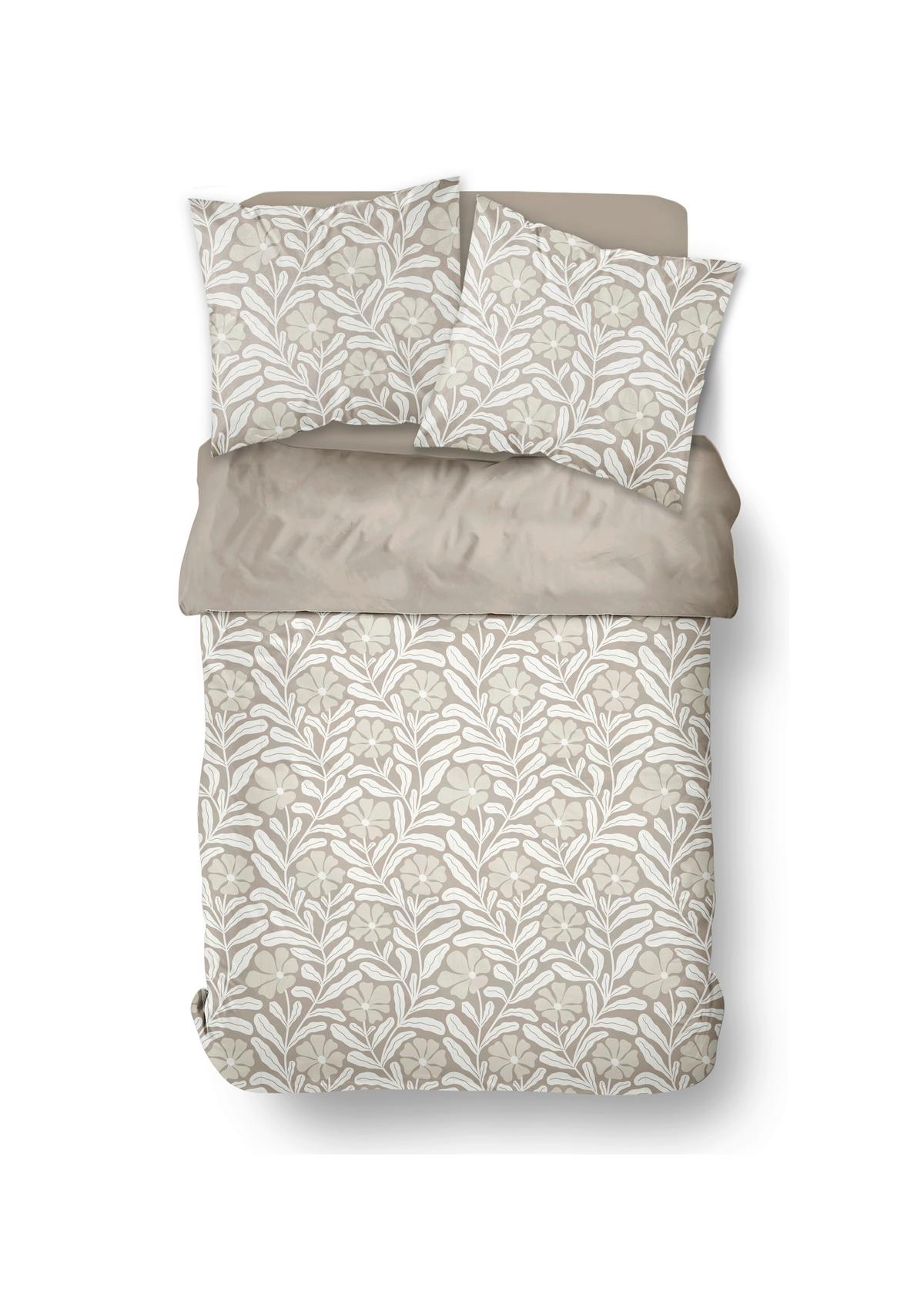 Lenjerie de pat DELICATE cca. 200x220/2x50x70 cm - crem, Modern, textil (200/220cm)