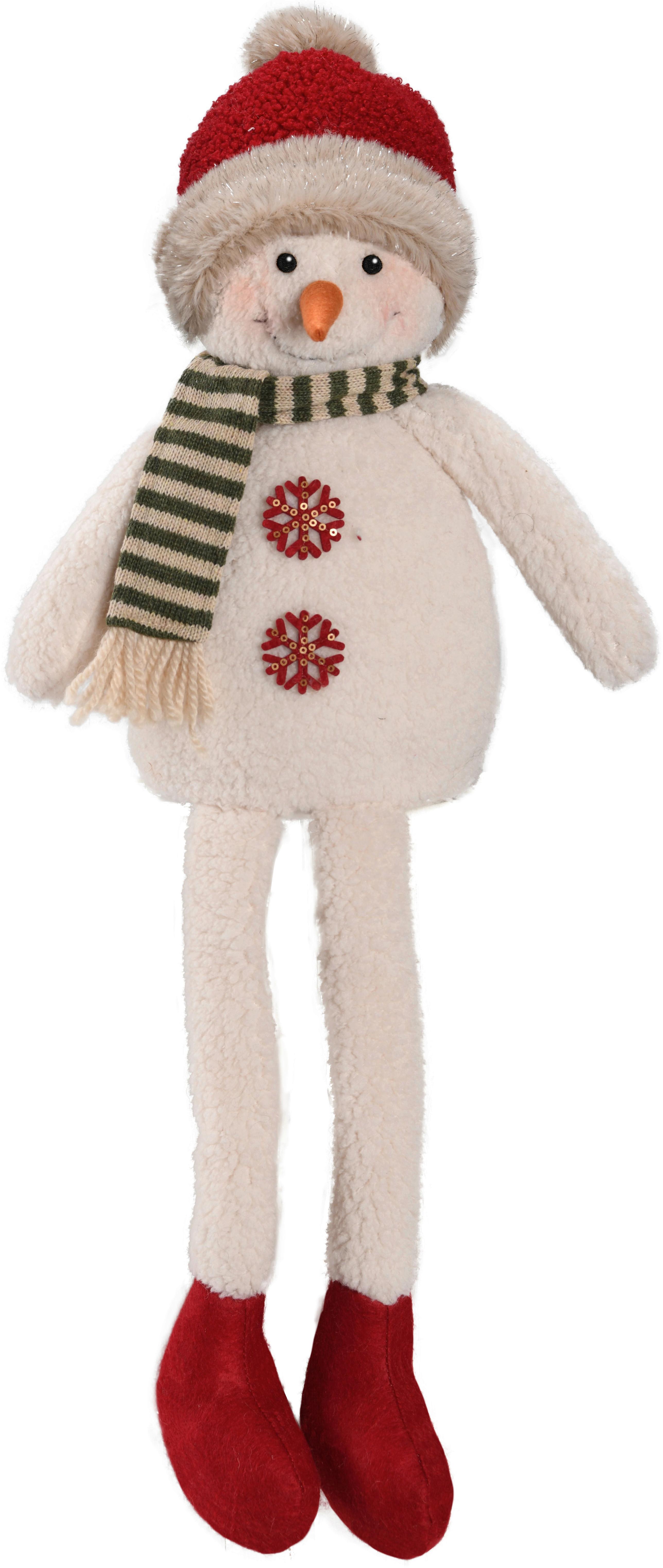 BAŁWAN LF2439018-1 - zielony/czerwony, Lifestyle, tworzywo sztuczne/tkanina (21/68/11cm) - X-Mas