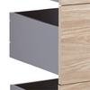 SET DE TIROIRS UNIT -BASED- - couleur chêne, MODERN, matériau en bois (45,3/83/47cm) - Based