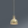 Hängeleuchte Kim, max. 1x60 Watt - Goldfarben/Grau, LIFESTYLE, Metall (22,5/120cm) - MÖMAX modern living