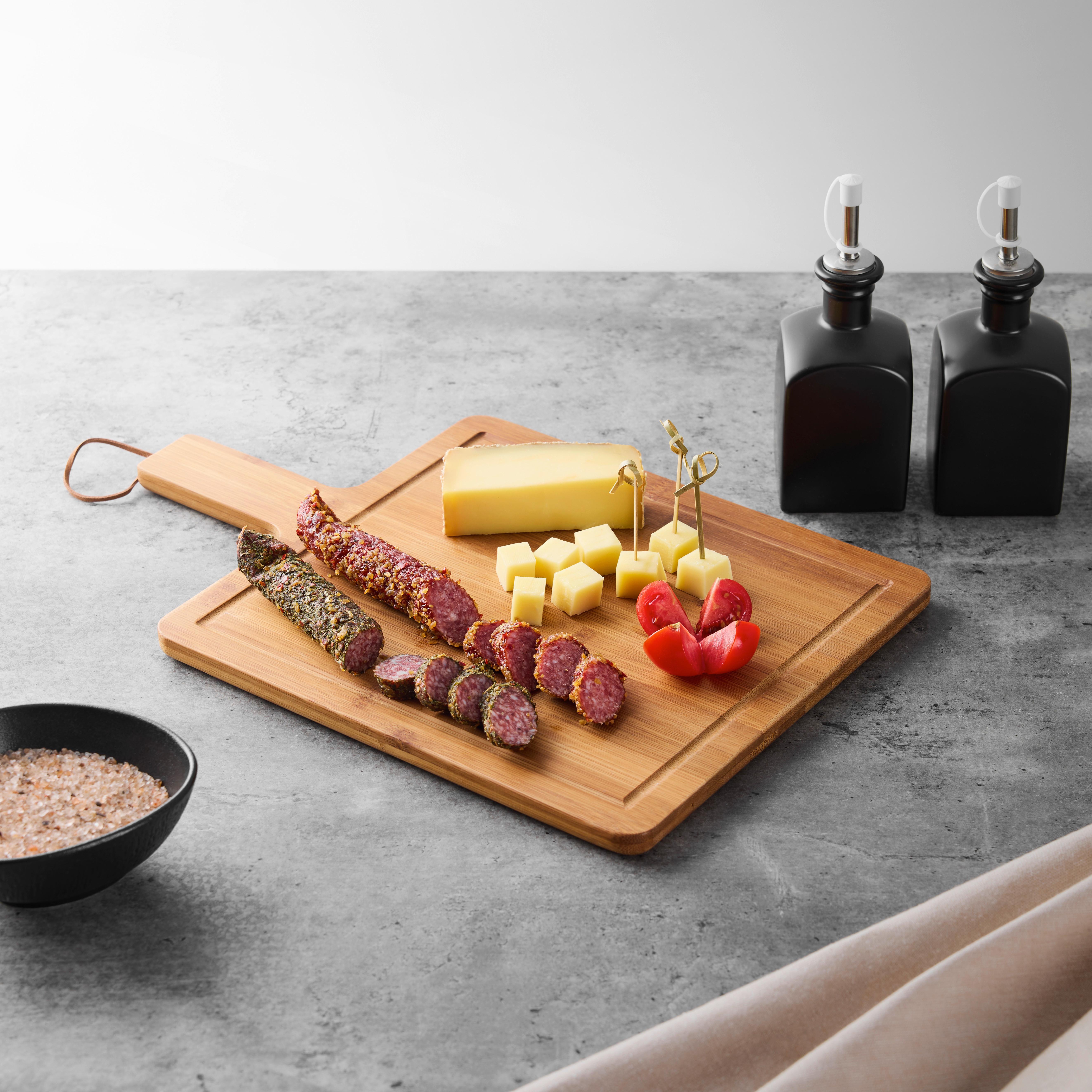 SERVERINGSBRÄDA CUCINA - naturfärgad, Klassisk, naturmaterial (26/40/1,5cm) - Mömax