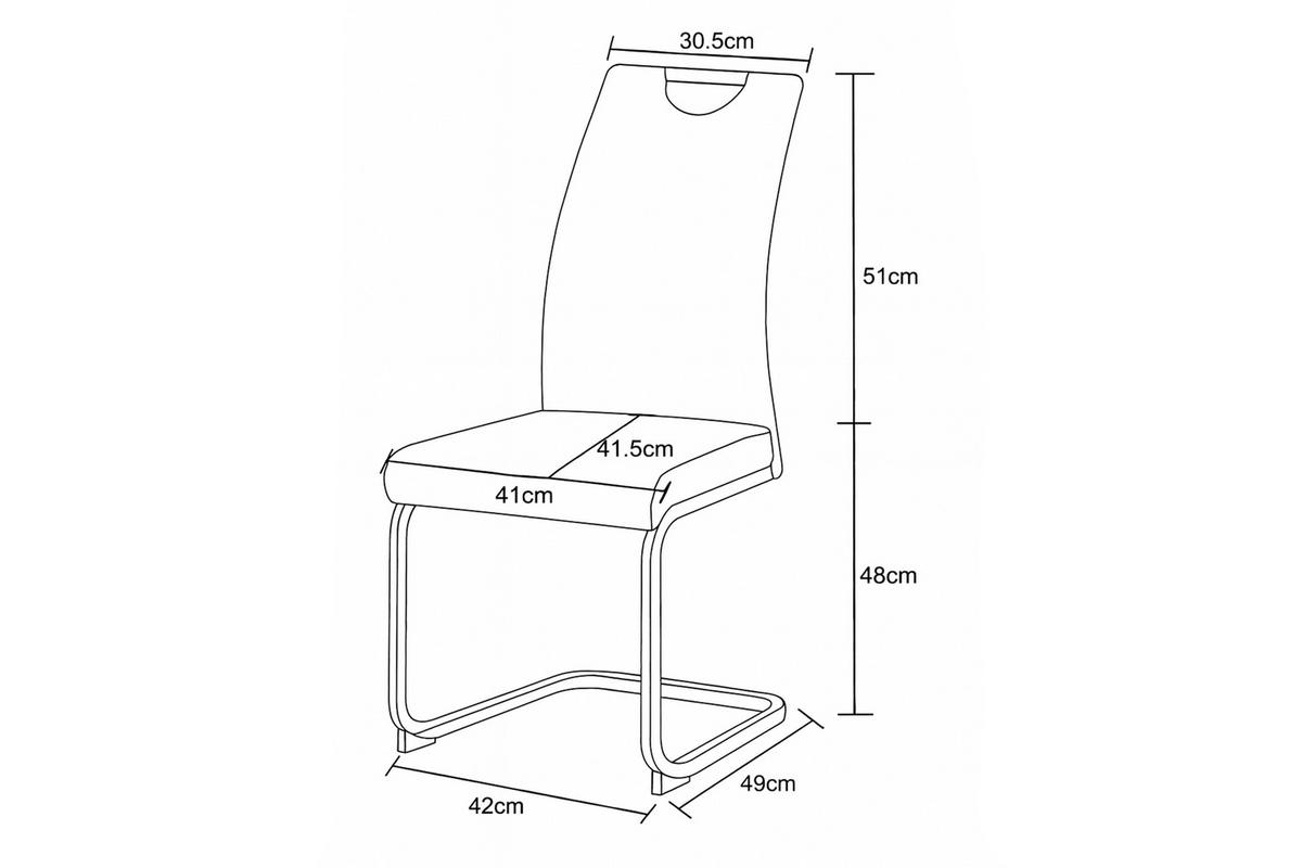 SCHWINGSTUHL-SET HANNA - Anthrazit/Schwarz, Modern, Textil/Metall (43/98/59cm) - MID.YOU