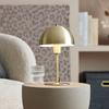 BORDSLAMPA MUSCH - mässingsfärgad/svart, Modern, metall/plast (18/18/30cm) - Mömax