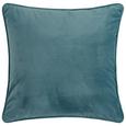 Zierkissen Viola in Blau - Blau, KONVENTIONELL, Textil (45/45cm) - Premium Living Zierkissen Viola in Blau - Blau, KONVENTIONELL, Textil (45/45cm) - Premium Living
