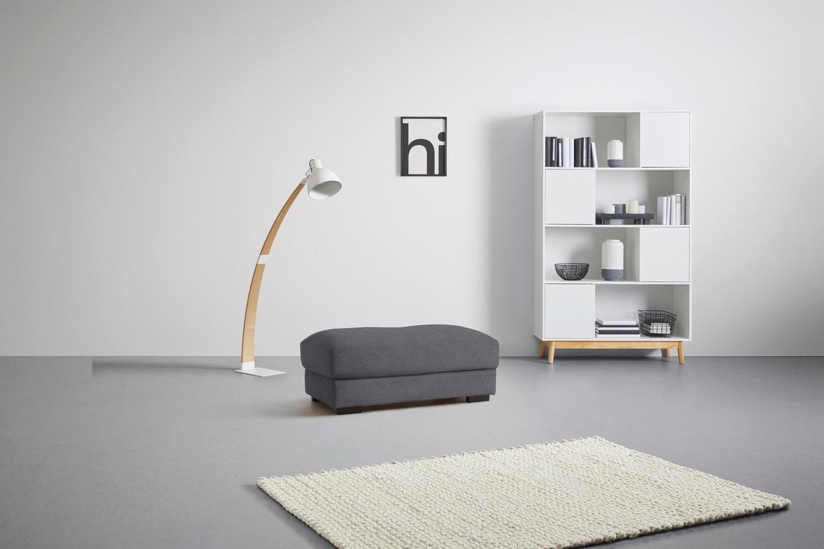 Hocker Pedro Grau - Grau, MODERN, Textil (60/46/110cm) - Mömax