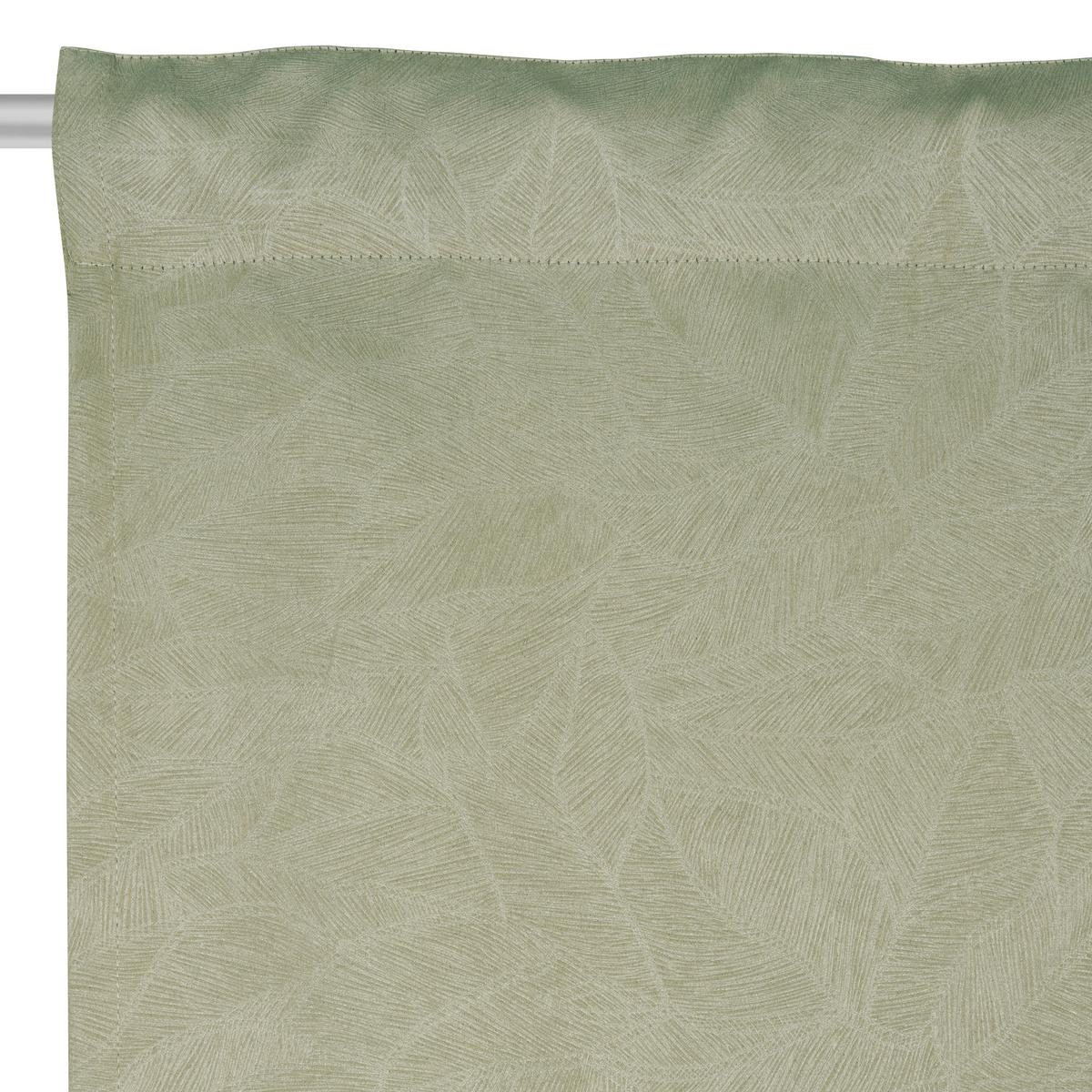 ZASŁONA ZACIEMNIAJĄCA JUCA - zielony trawiasty, Basics, tkanina (135/245cm) - Esposa