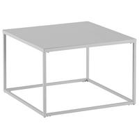 Klubska Miza Zena, Bela - bela, Design, kovina (60/60/40cm) - MID.YOU