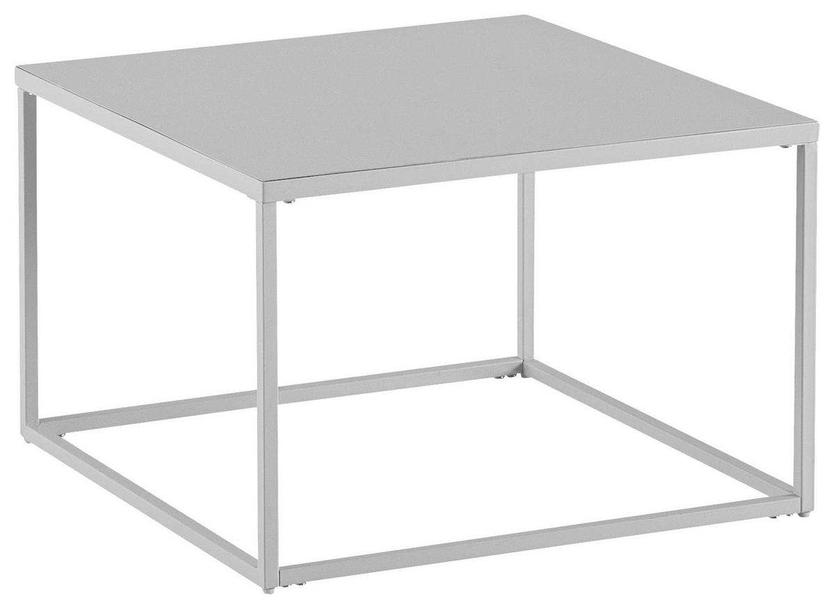 Klubska Miza Zena, Bela - bela, Design, kovina (60/60/40cm) - MID.YOU