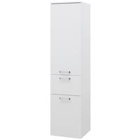 Dulap înalt Fresh - alb, Konventionell, material pe bază de lemn (40/168,5/38,5cm) - Ondega
