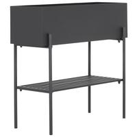 STOJAK NA KWIATY CARLA - czarny, Design, metal (70/65/28cm) - Landscape