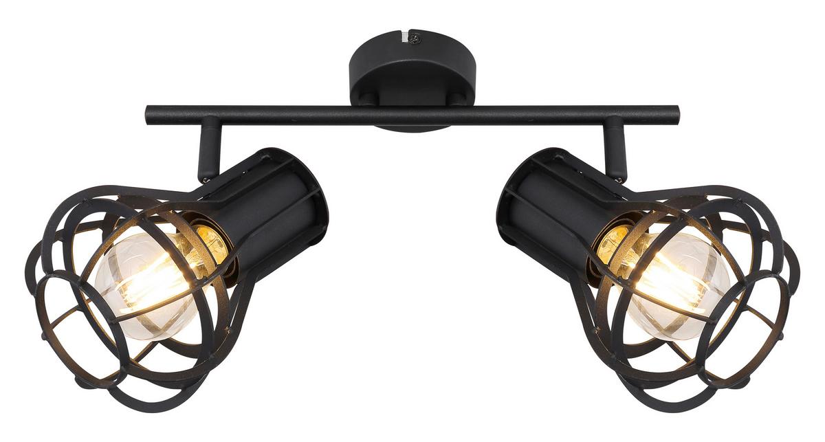 LAMPA REFLEKTOROWA CLASTRA - czarny, Modern, metal (29,5/13/22,5cm)