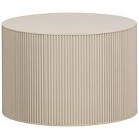 Beistelltisch Sanne Beige - Beige, Design, Holzwerkstoff (60/60/40cm) - Livetastic