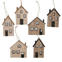 Dekohänger Homewood I in diversen Modellen - Romantik / Landhaus, Holzwerkstoff/Textil (10/12cm) - Modern Living