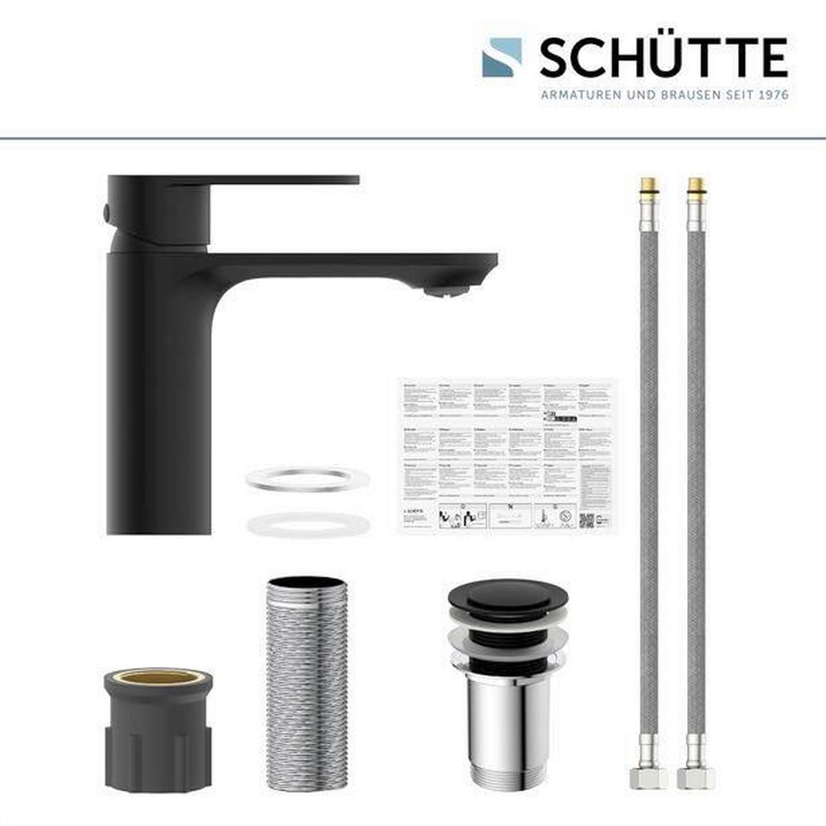 Badarmatur Montana Schwarz - Schwarz, Metall (16/14,5/4,5cm) - Schütte