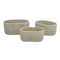 Košara Lavel Oval - prirodne boje, Konvencionalno, papir/metal - Mömax