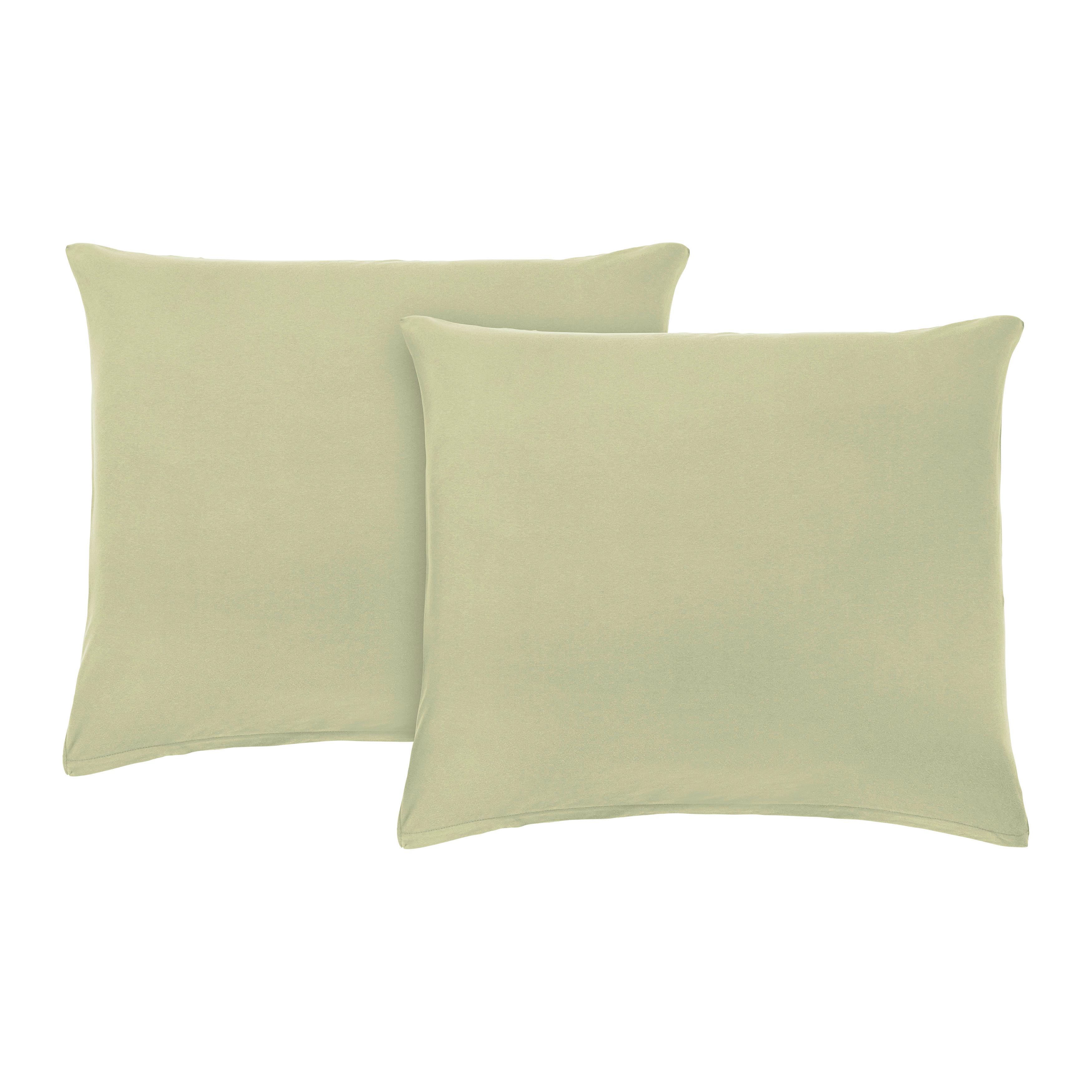 Díszpárnahuzat Szett Basic 2 Db-Os - zsályazöld, Modern, textil (70/90cm) - Modern Living