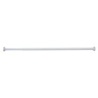 Duschvorhangstange Jürgen in Weiß ca. 70-120cm - Weiß, Metall (70-120cmcm) - Modern Living