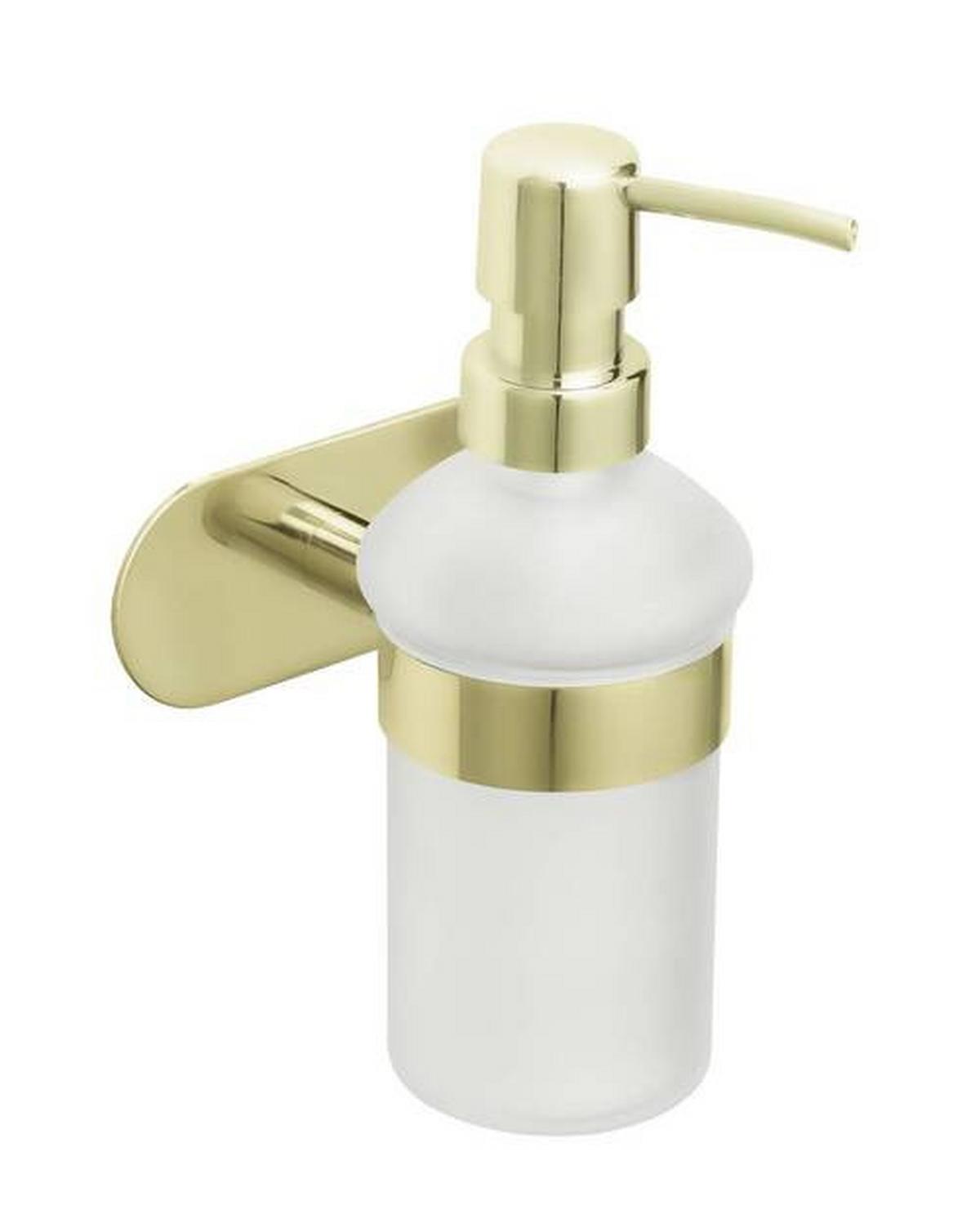 Dozator Tekućeg Sapuna Orea - zlatne boje, Lifestyle, metal (10/16,5/10,5cm) - Wenko