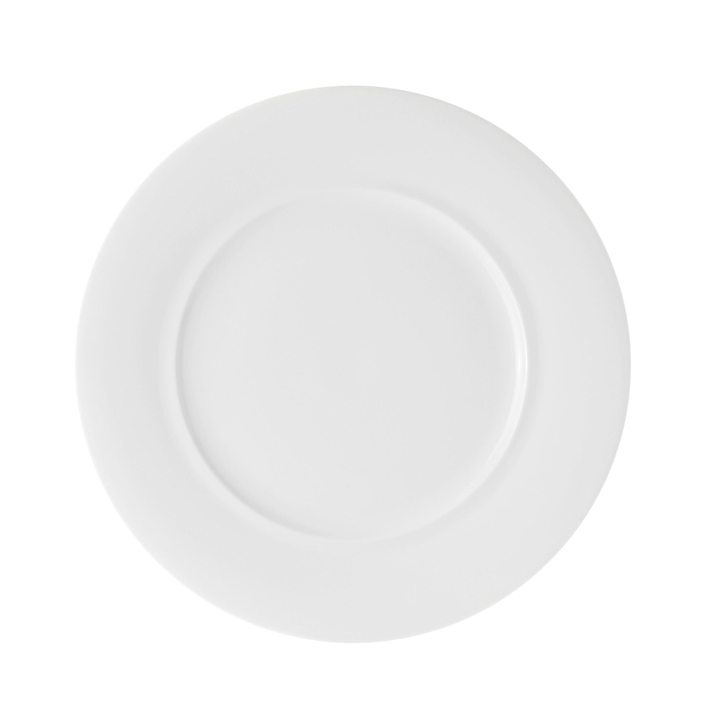 Plitki Tanjir 27,8cm Rosi - bela, Konvencionalno, keramika (27,8cm) - Gourmesto