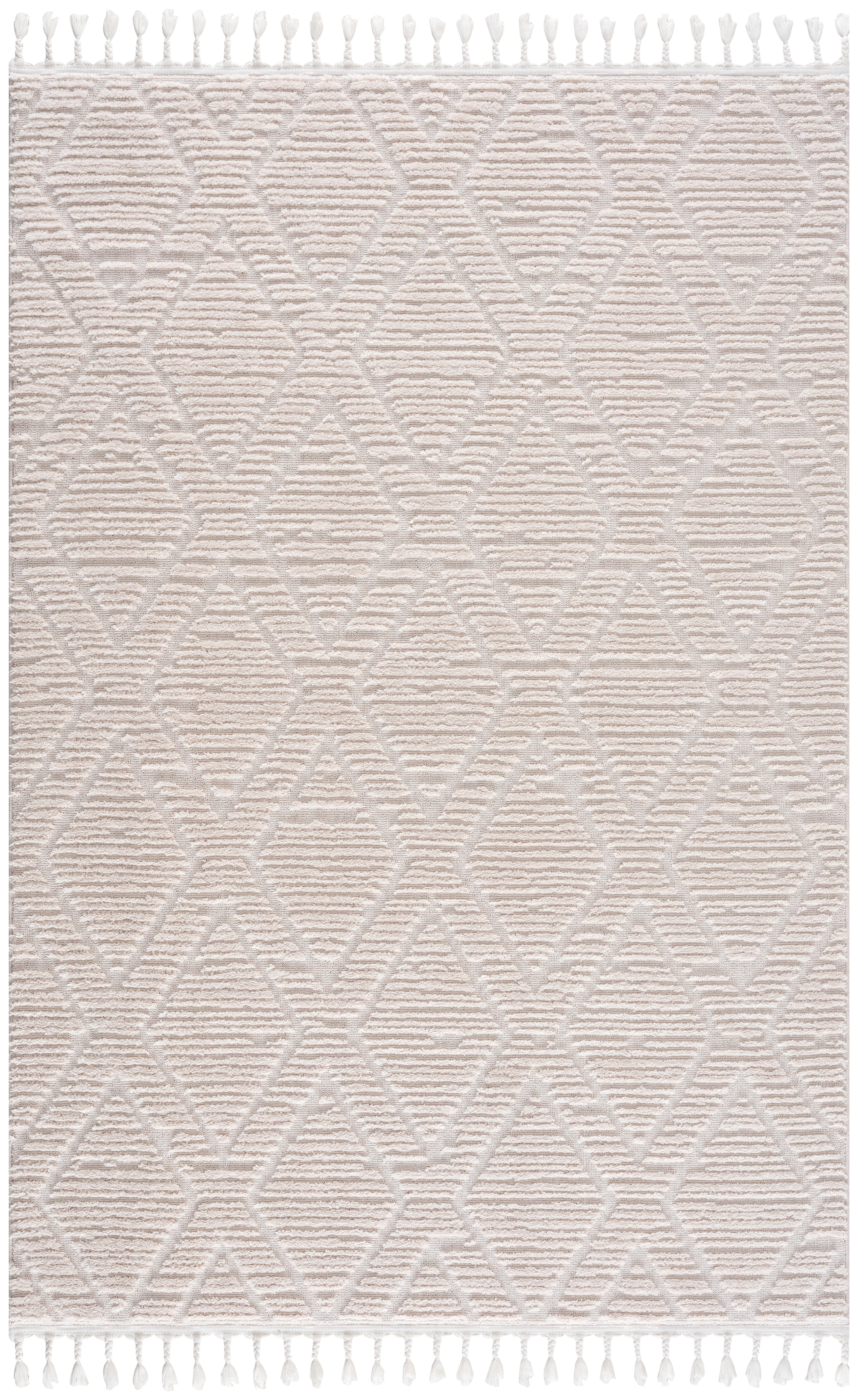 Szőtt Szőnyeg Kb. 120x170cm Giulia 3 - fehér, Modern, textil (120/170cm) - Bessagi Home
