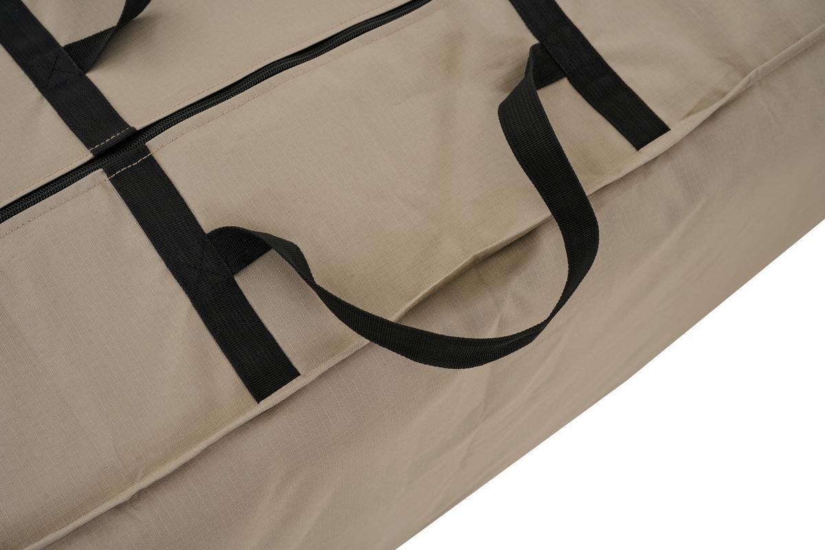 Aufbewahrungstasche Beige mit Reißverschluss - Beige, MODERN, Kunststoff (32/50/125cm) - Siena Garden
