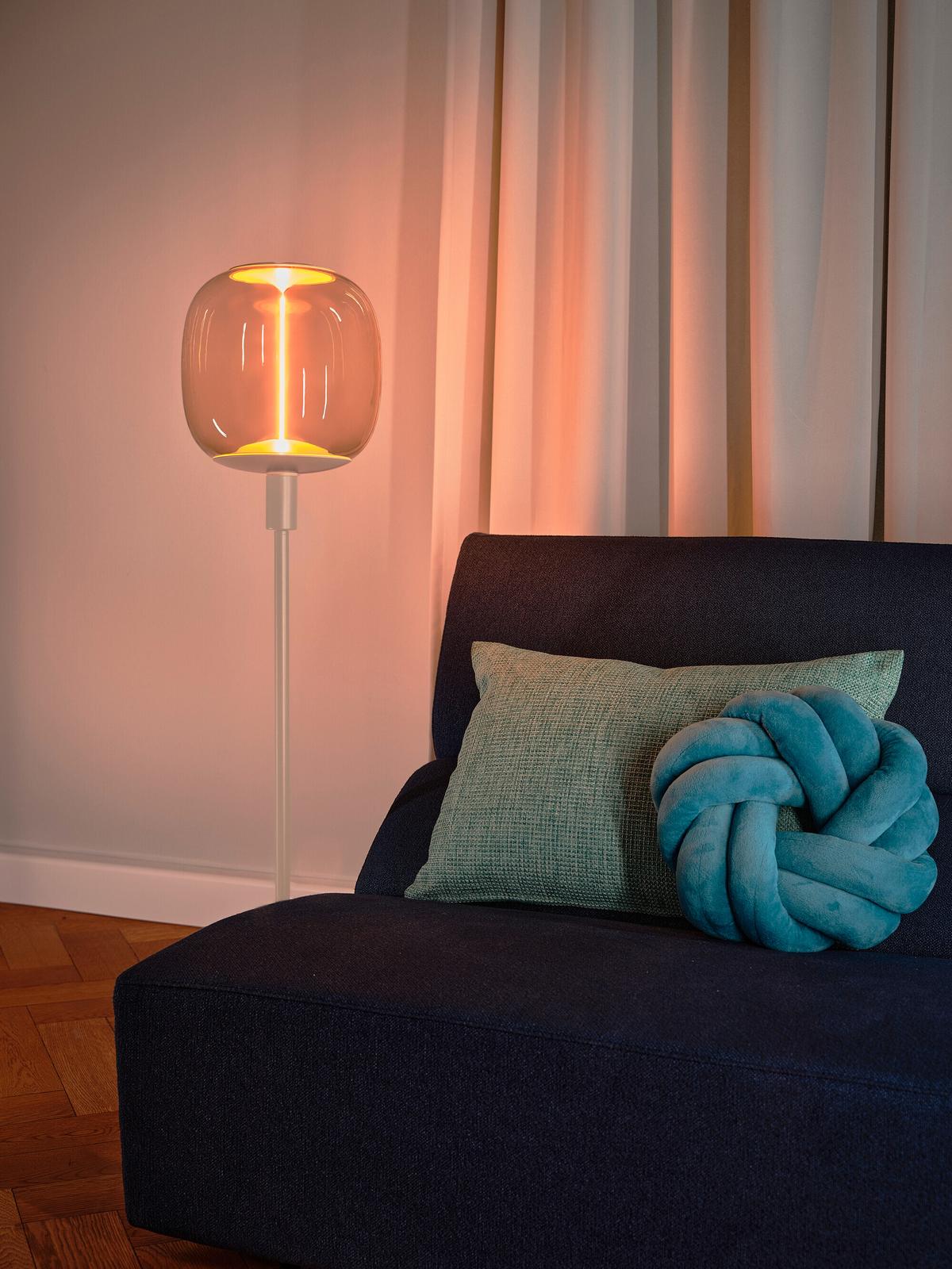 PODSTAWA LAMPY DECOR STICK FLOOR SHORT E27 BG - beżowy, Basics, metal (26/78cm) - Ledvance