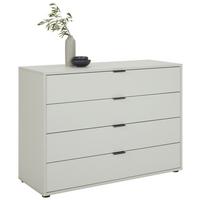 Kommode in Grau - Anthrazit/Grau, MODERN (119/87/45cm) - Premium Living
