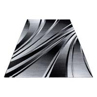 Tkana Preproga Parma, Črna, 200x290cm - črna, Konvencionalno, tekstil (200/290cm)