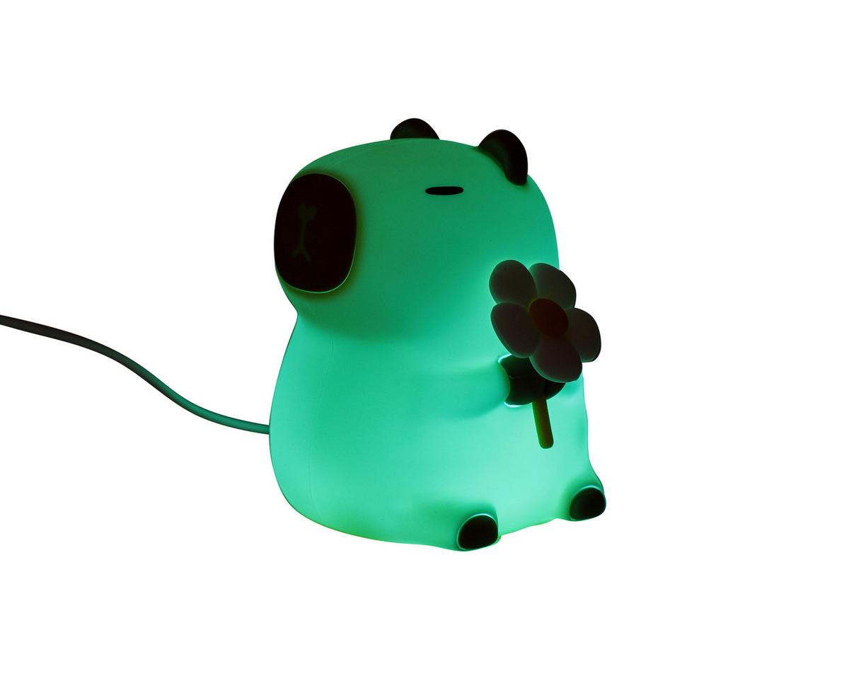 Nachtlicht Capybara Creme max. 2,5 Watt - Creme, MODERN, Kunststoff (9,2/11,1/9,1cm) - Mömax