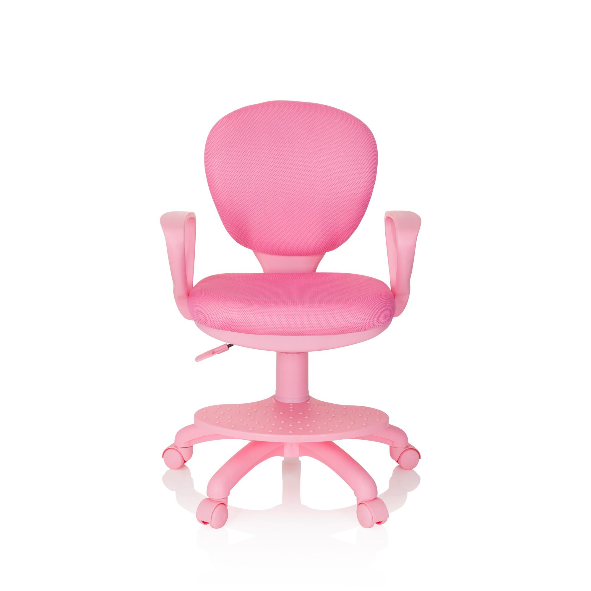 Jugenddrehstuhl Colour ca. 53x83-95x51 cm Pink - Pink, Basics, Kunststoff (53/83-95/51cm) - MID.YOU