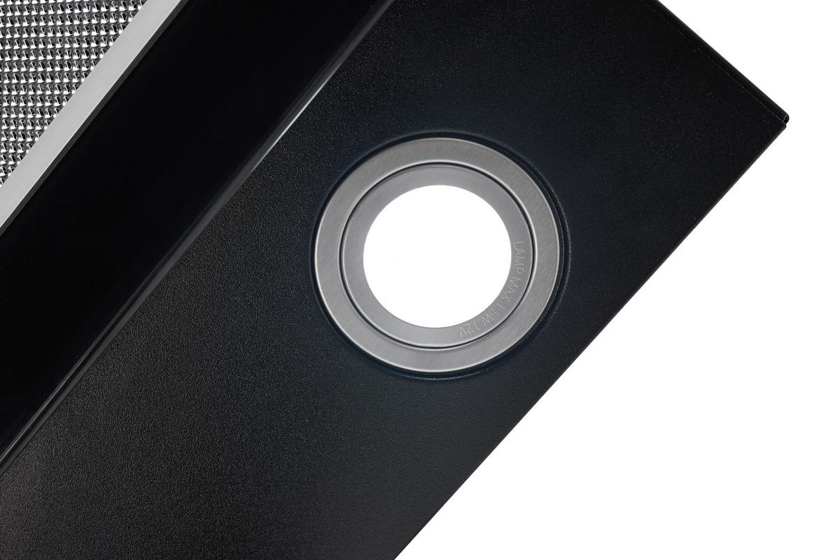 Dunstabzugshaube S22-60BBPY Schwarz - Schwarz, Basics, Metall (60/102/29cm) - PKM