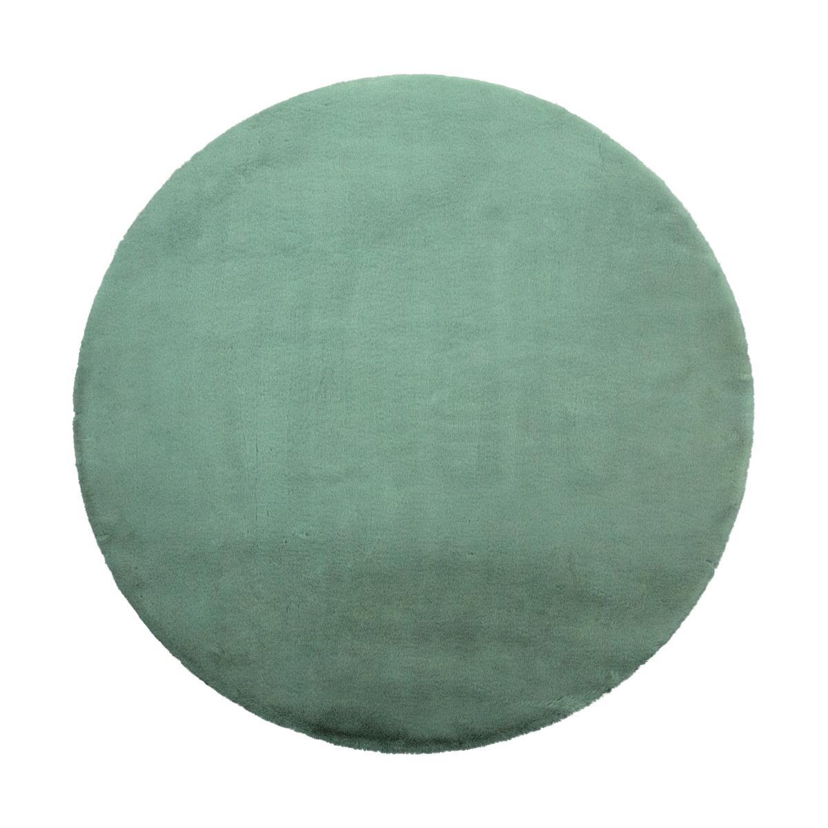 Műszőrme Caroline 120cm - zöld, Modern, textil (120cm) - Mömax